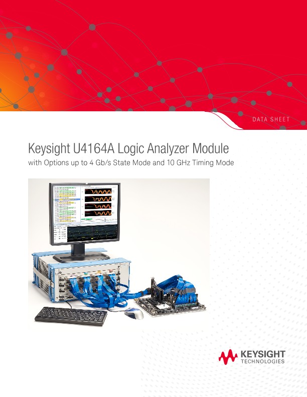 U4164A Logic Analyzer Module PDF Asset Page Keysight